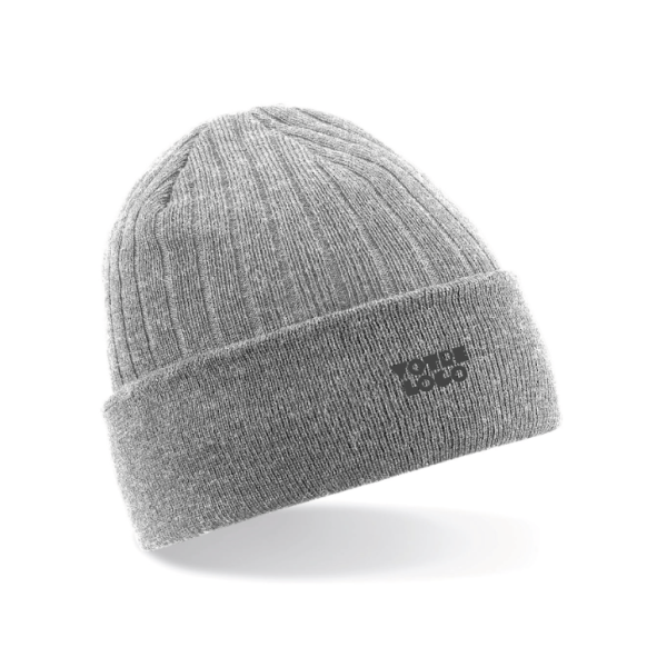 Bonnet personnalisable maille double épaisseur