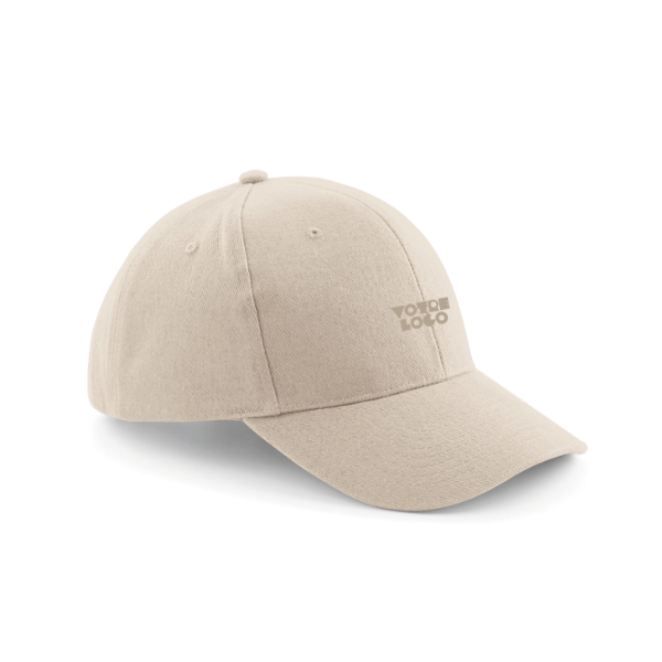 Casquette en coton brossé 357 g/m² personnalisable