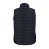 Doudoune-femme-sans-manches-bleue-marine-personnalisable Doudoune sans manches femme personnalisable