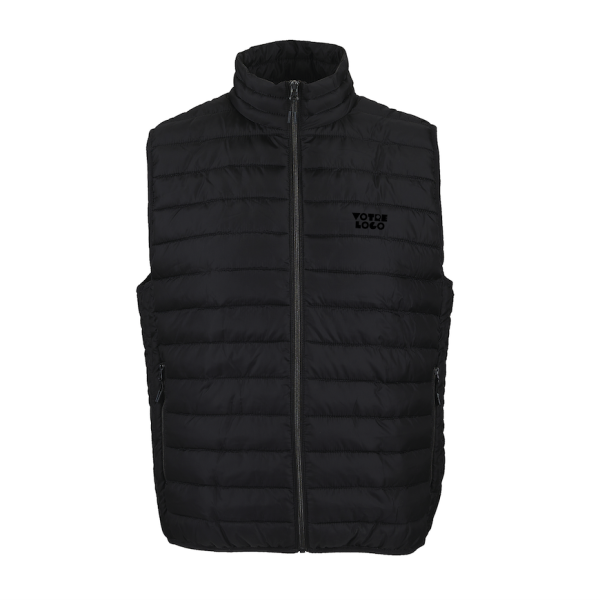 Doudoune sans manches homme personnalisable