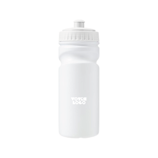 Gourde de 500 ml en plastique recyclé personnalisable