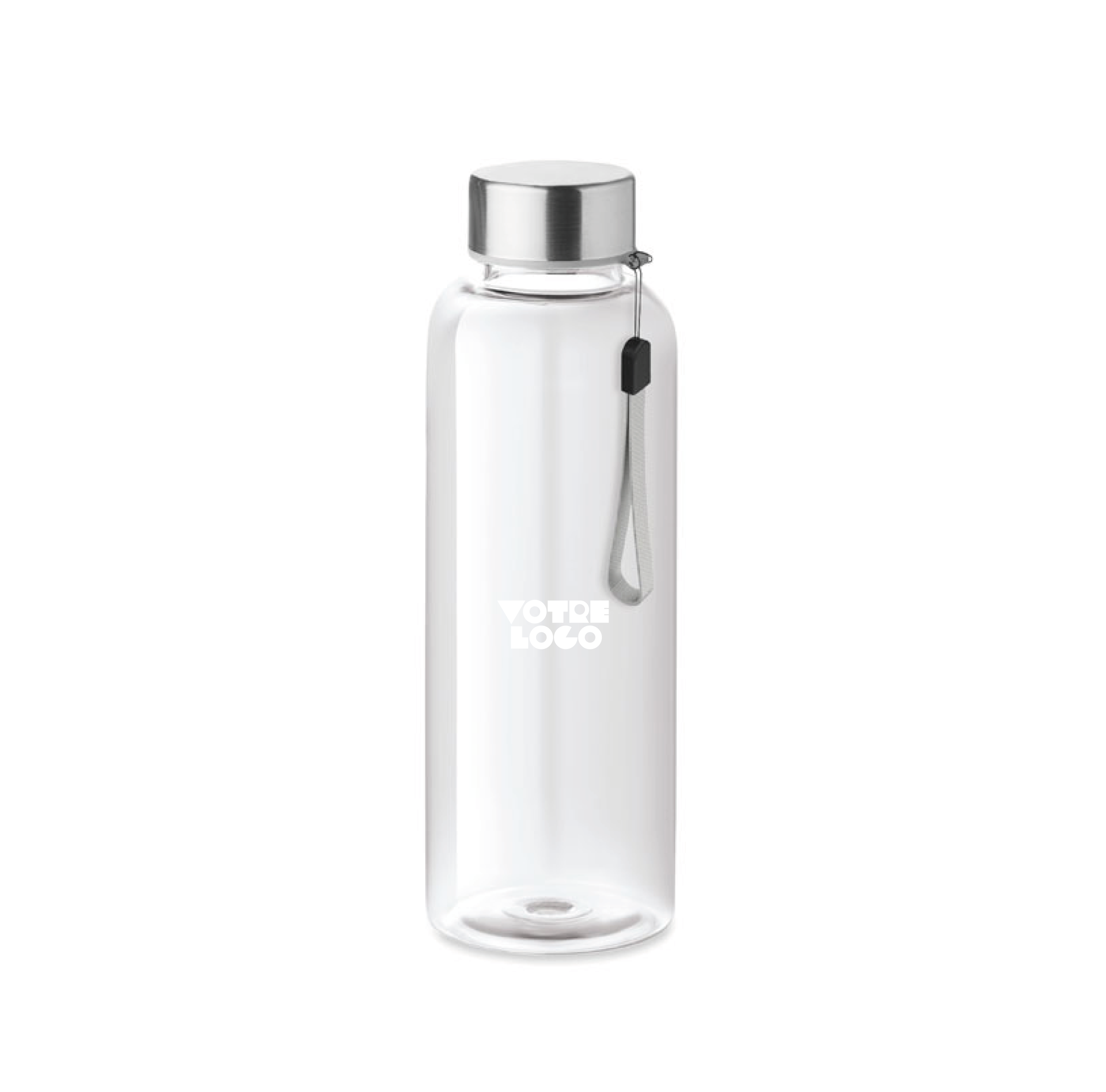 Gourde-RPET-500ml-transparent-personnalisable Gourde en RPET 500 ml personnalisable