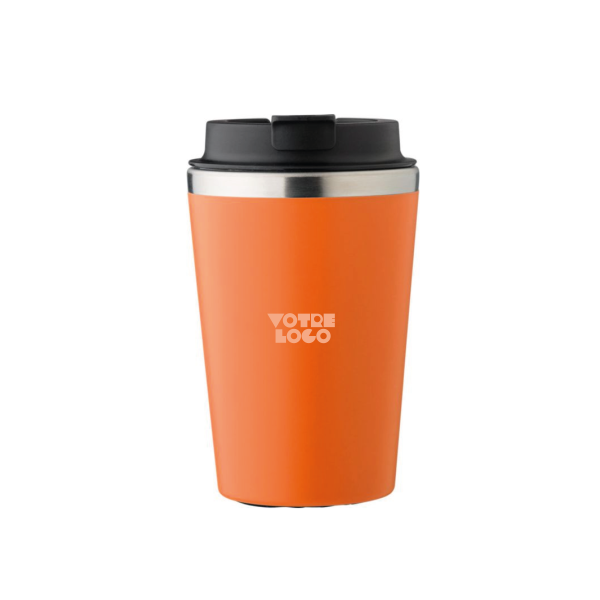 Mug en acier inoxydable 350ml personnalisable
