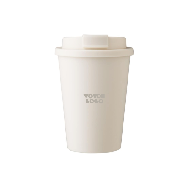 Mug nomade en PP de 350ml personnalisable