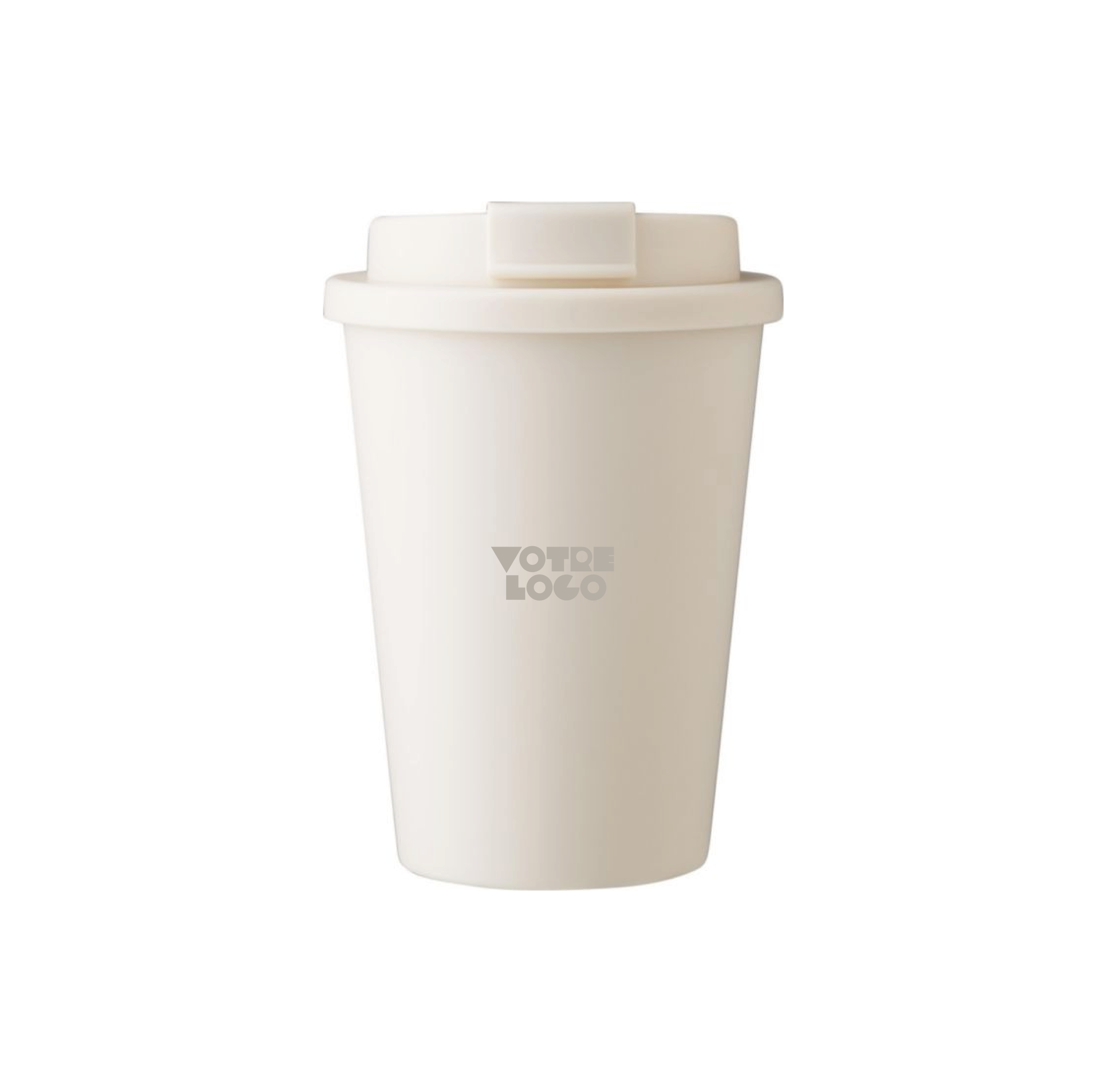 Mug nomade en PP de 350ml personnalisable