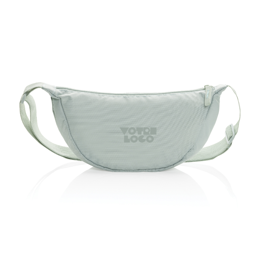 Sac banane en bandoulière en rPET personnalisable