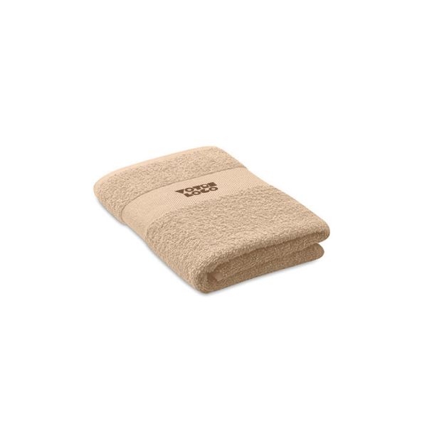 Serviette éponge 100% coton biologique 360 gr/m2 personnalisable