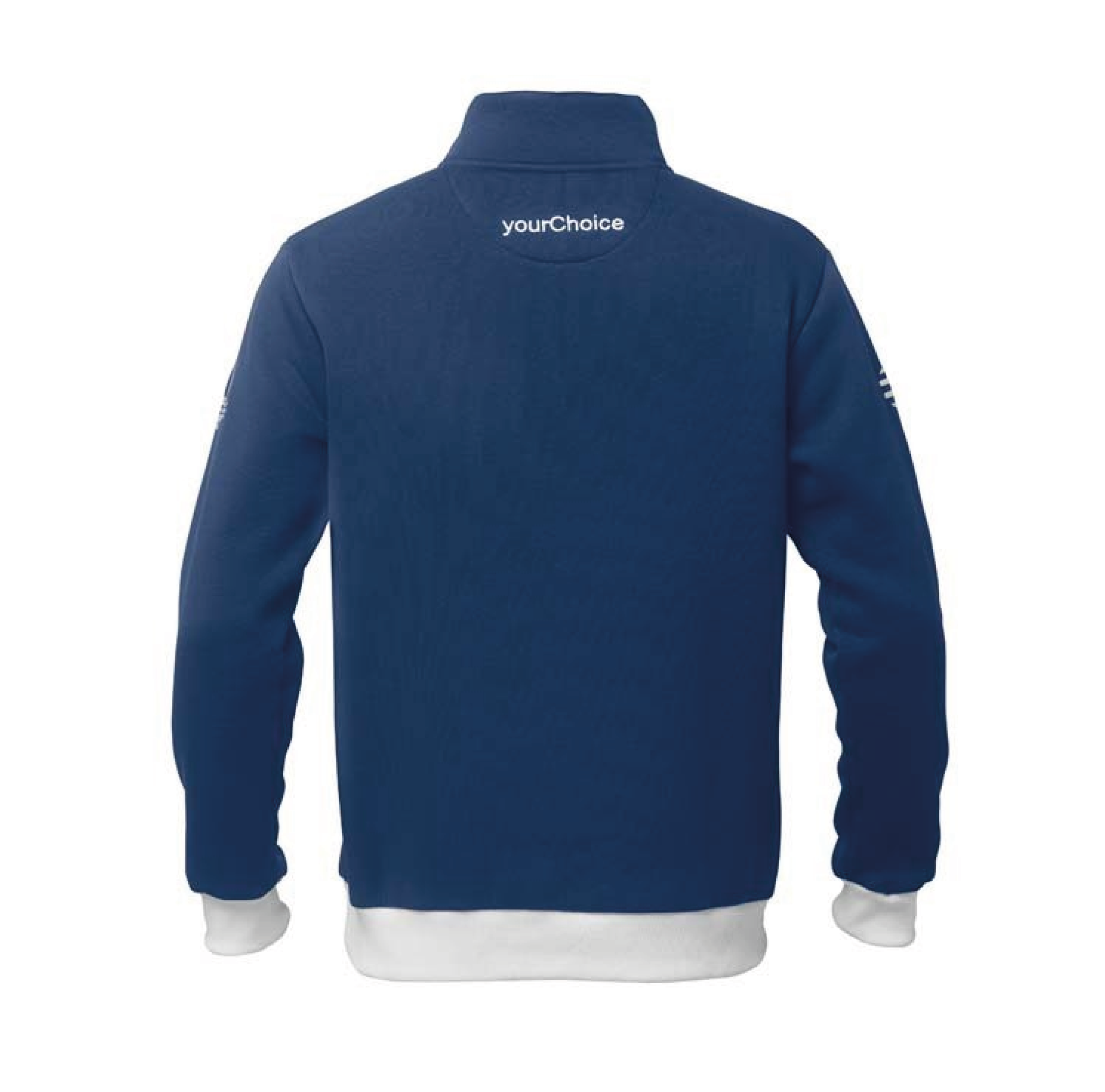 Sweat col montant zippé 320 g/m² 100% personnalisable