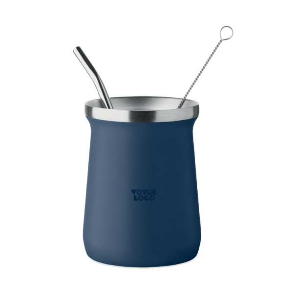 Tasse à yerba maté à double paroi 240 ml personnalisable