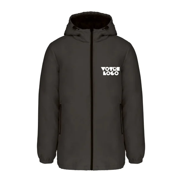 Parka à capuche recyclée unisexe 320 g/m² personnalisable