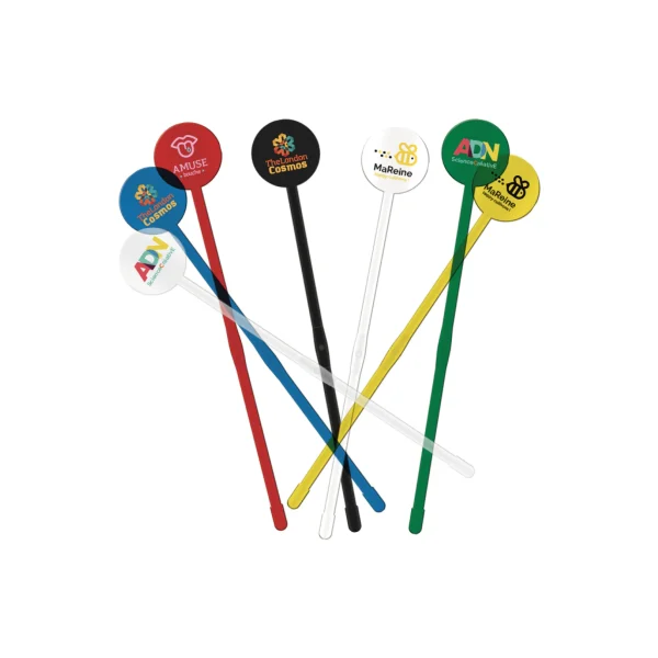 Agitateur à cocktail rond Made in France personnalisable