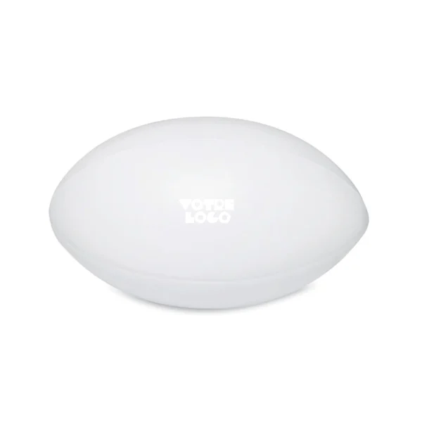 Anti-stress en forme de ballon de rugby personnalisable