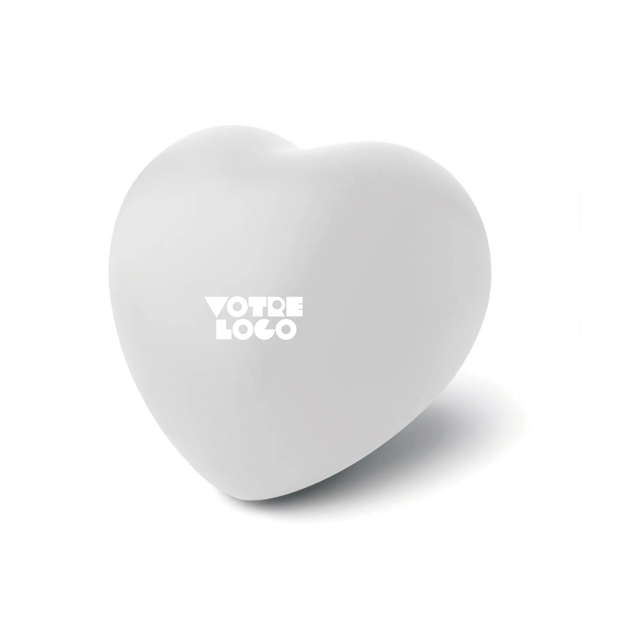Anti-stress en forme de coeur personnalisable