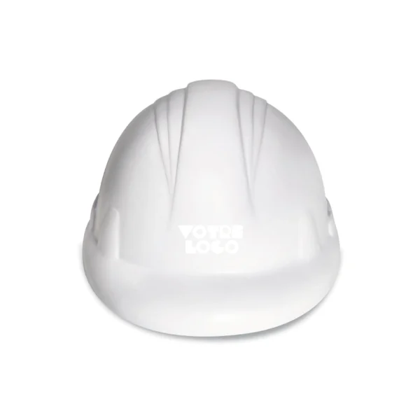 Anti-stress en forme de casque de chantier personnalisable