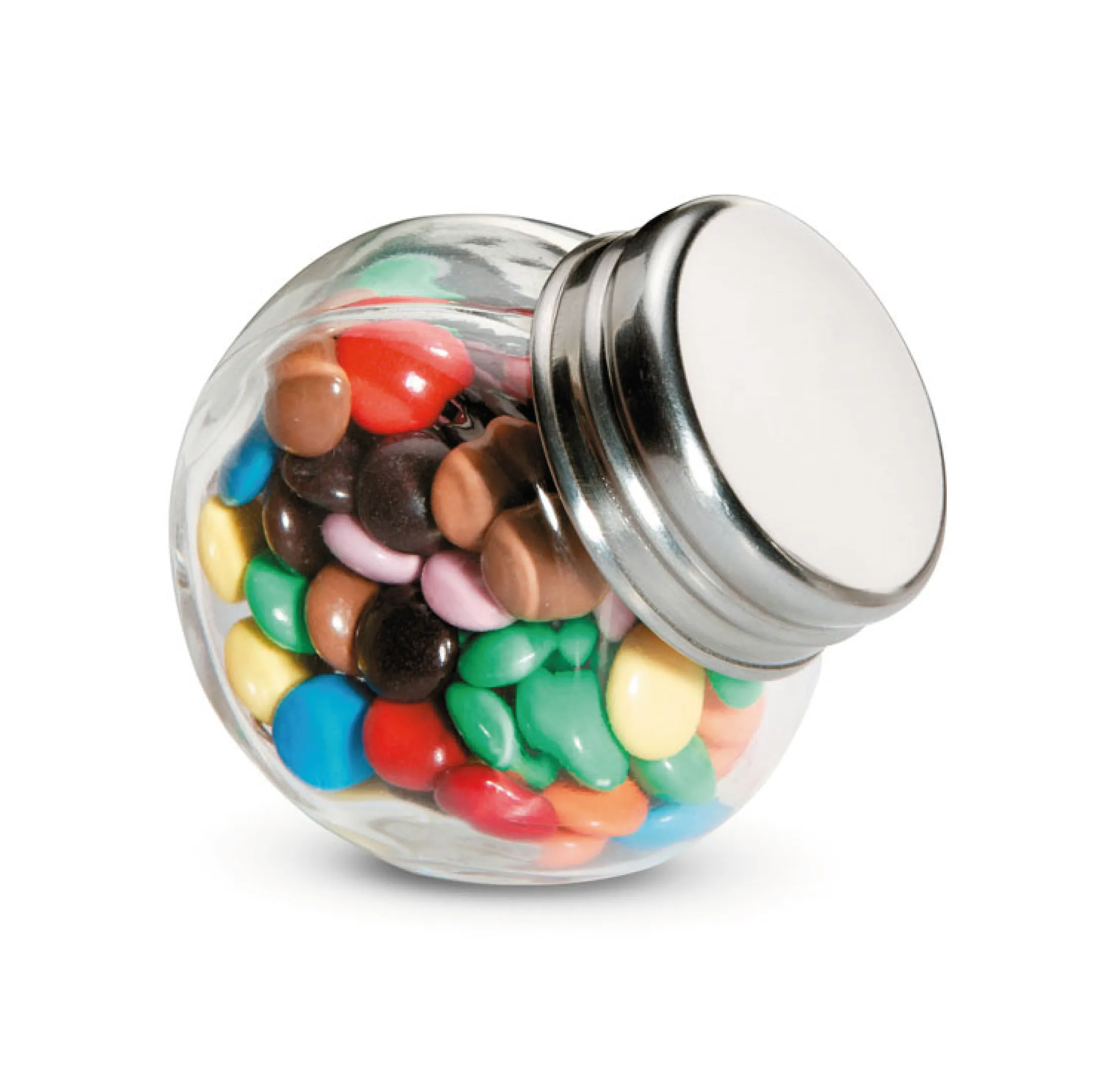 bocal-de-40gr-chocolat-personnalisable.webp Bocal en verre contenant 40g de chocolat personnalisable