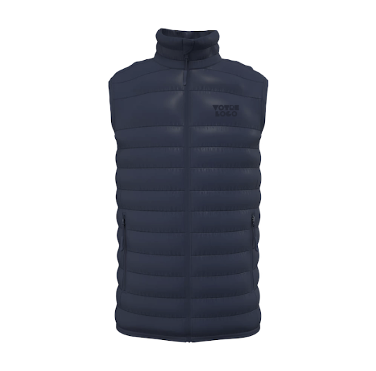 bodywarmer matelassé homme personnalisable
