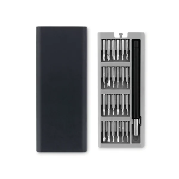 Boîte de 24 petits tournevis de précision personnalisable