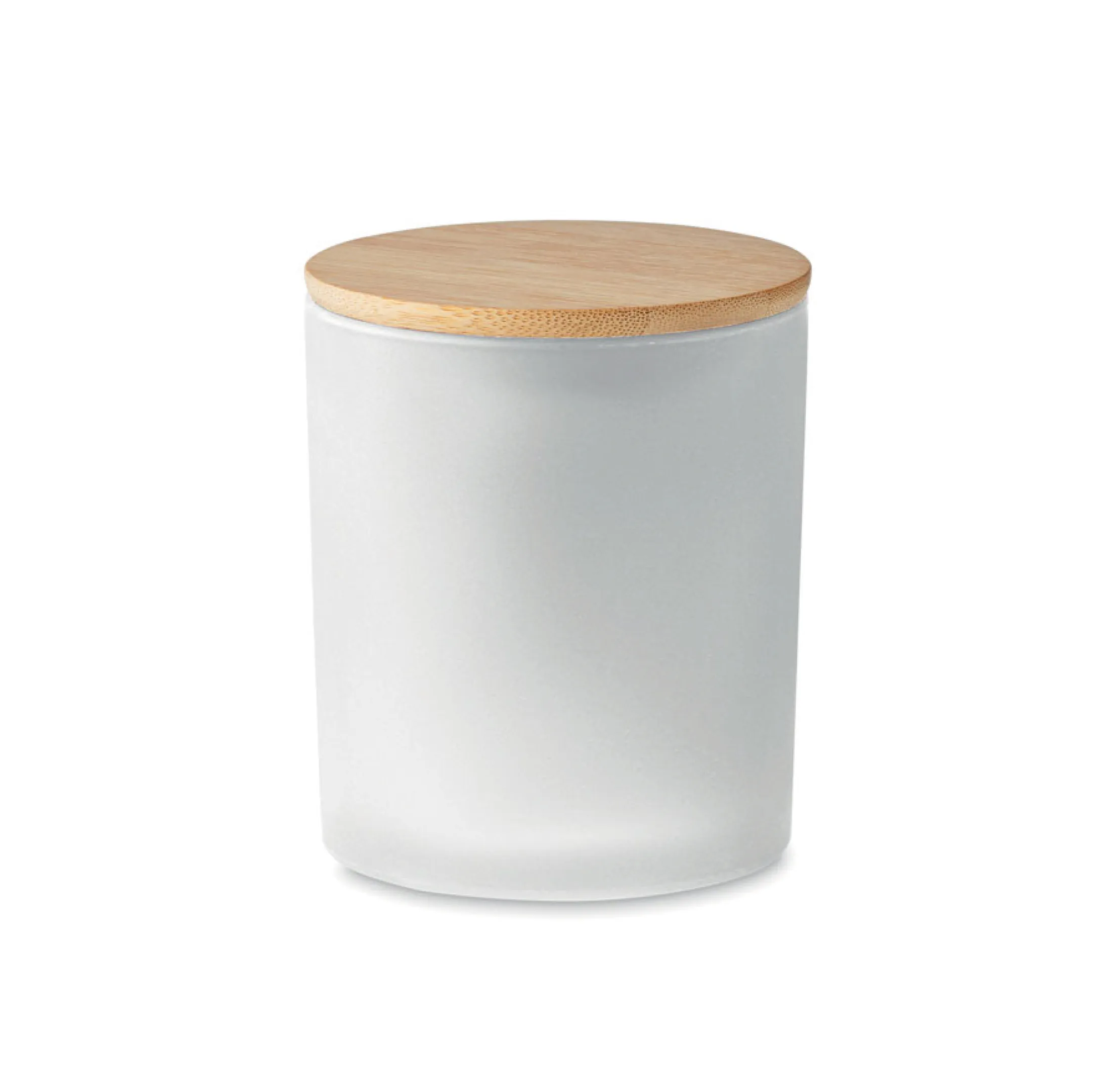 bougie-vanille-blanche-bambou-personnalisable Bougie en cire végétale parfumée 280 gr personnalisable