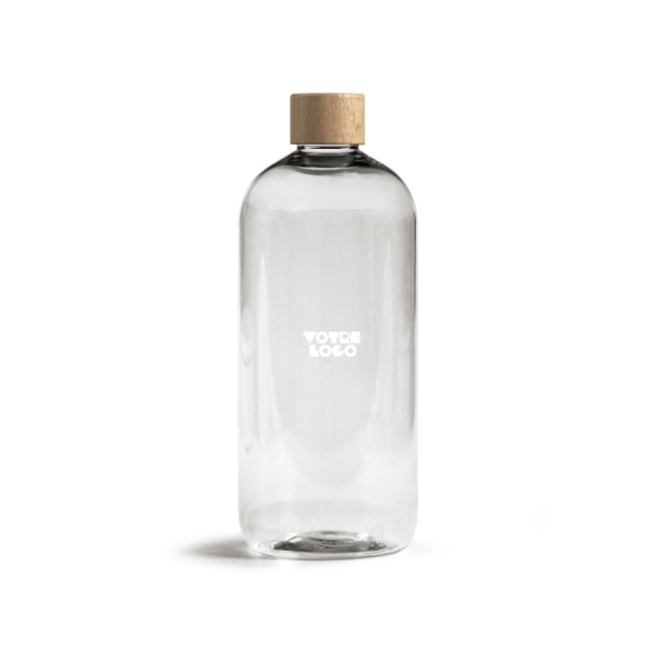 Bouteille 750ml Made in France transparente personnalisable