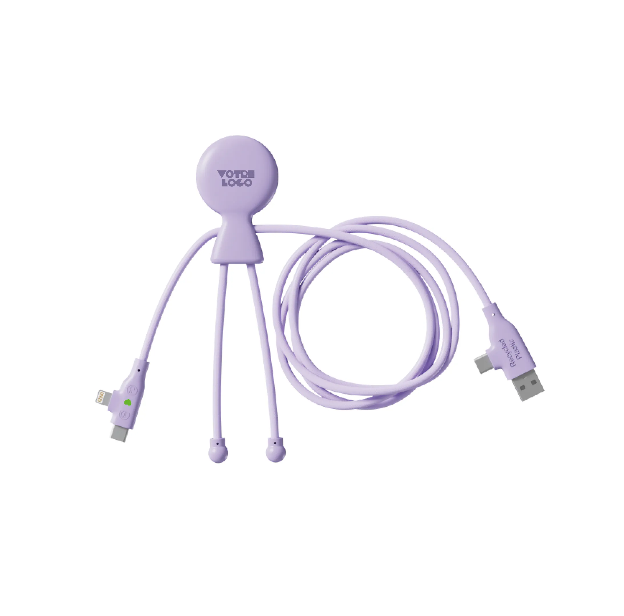 Câble 3-en-1 60W personnalisable