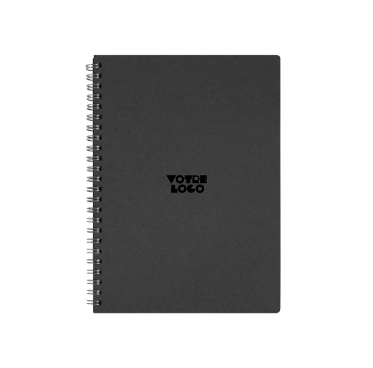 Cahier à spirales A5 Made in France personnalisable