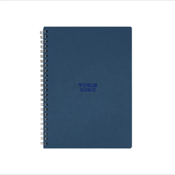 Cahier à spirales A5 Made in France personnalisable