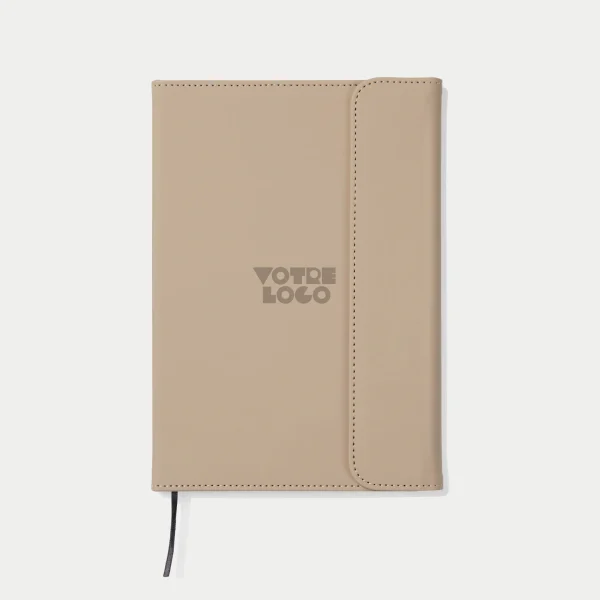 Carnet A5 en papier et PU personnalisable