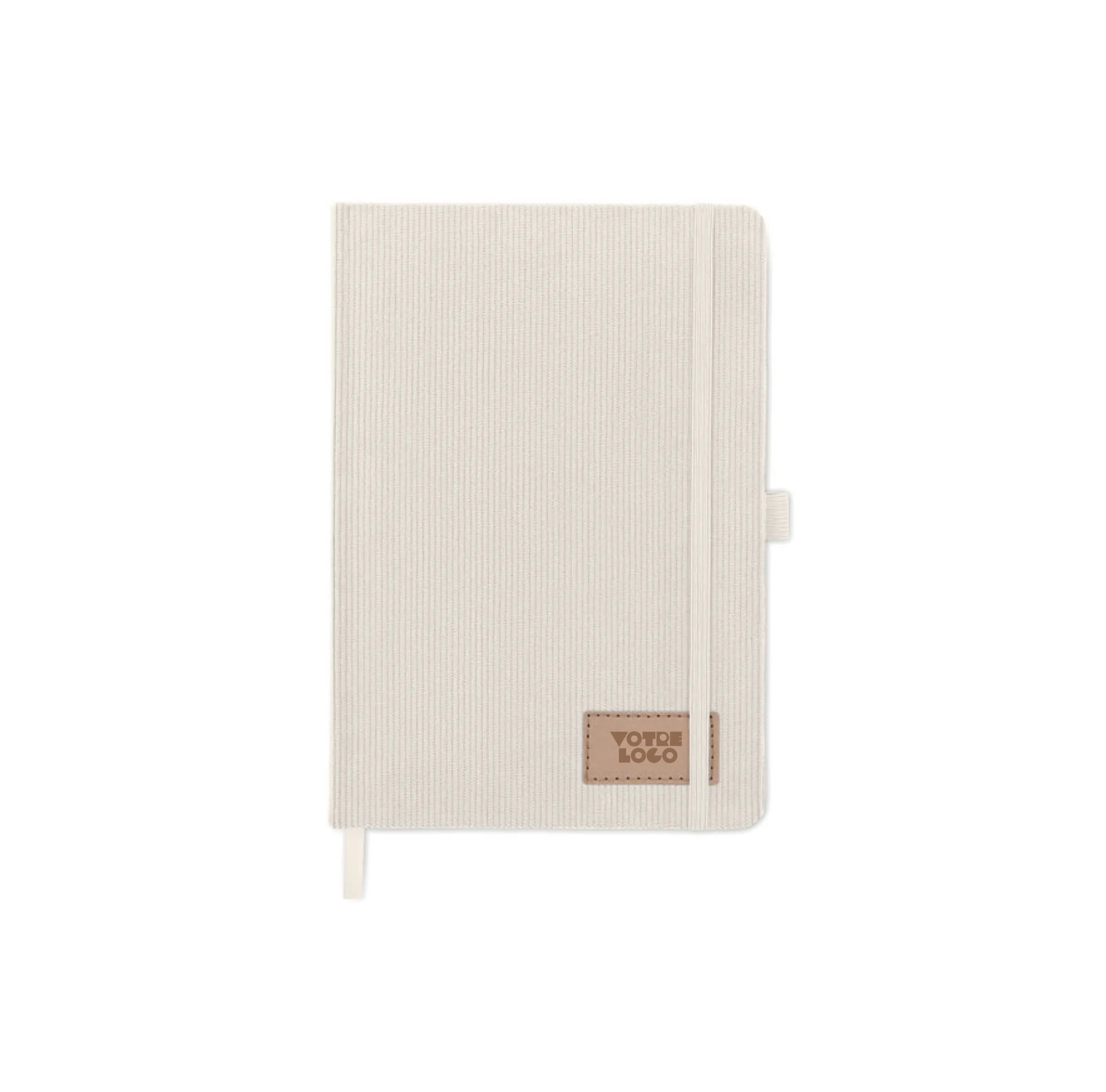 carnet-a5-velours-beige-personnalisable.webp Carnet A5 en velours personnalisable