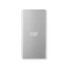 chargeur-externe-panneau-solaire-gris-personnalisable Chargeur externe 8000 mAh avec panneau solaire personnalisable