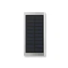 chargeur-externe-solaire-gris-personnalisable Chargeur externe 8000 mAh avec panneau solaire personnalisable