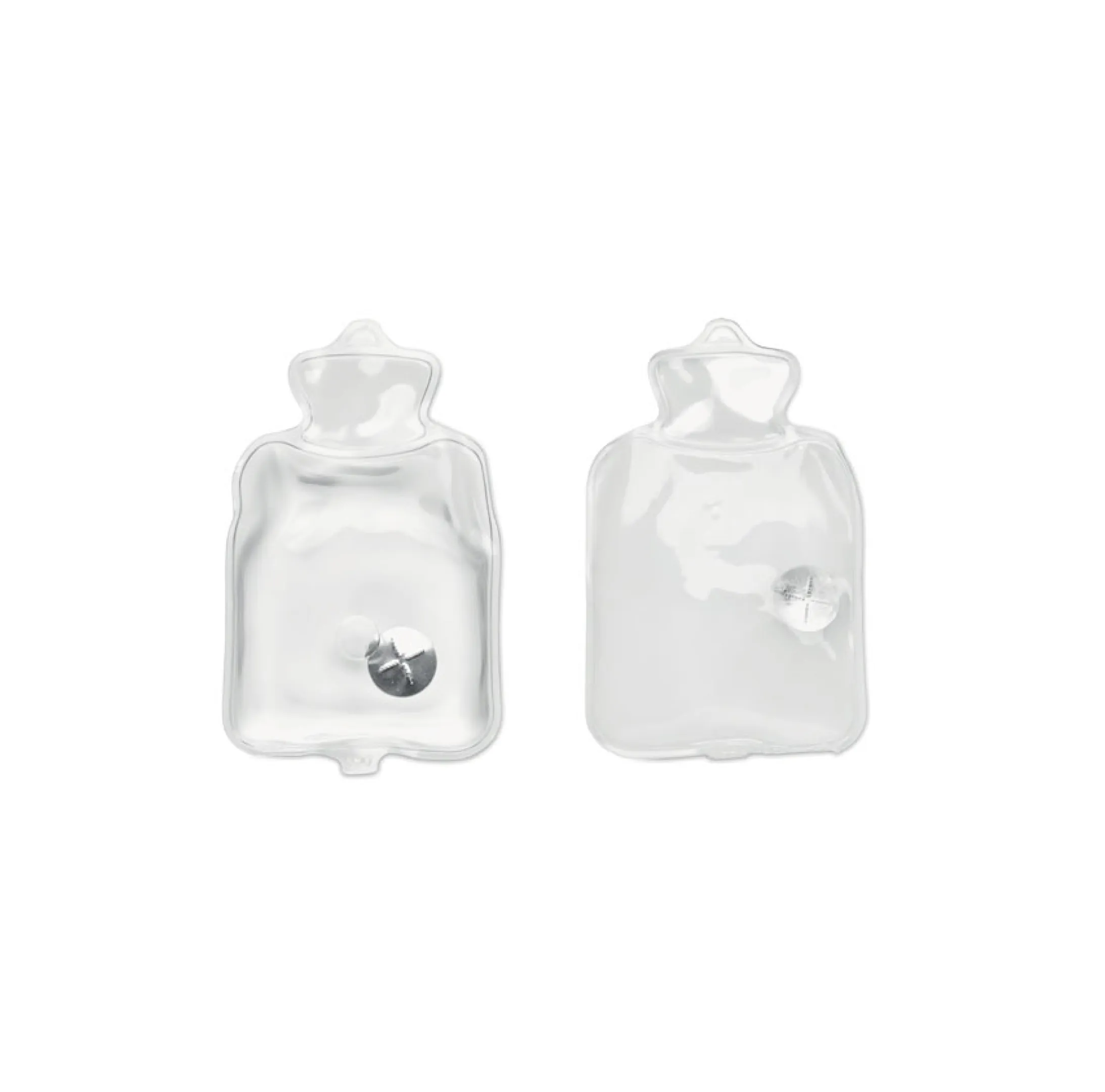 chaufferette-beige-personnalisable Chaufferette en polyester tricoté personnalisé