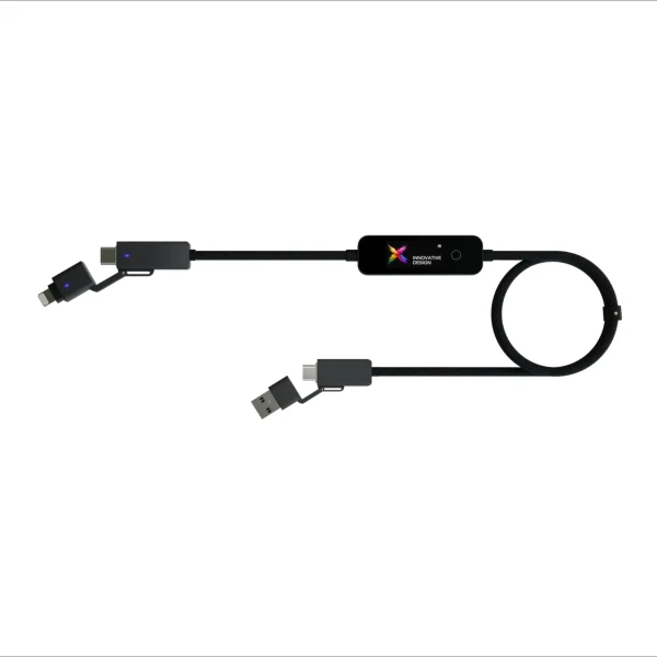 Câble 100 W avec affichage LCD personnalisable