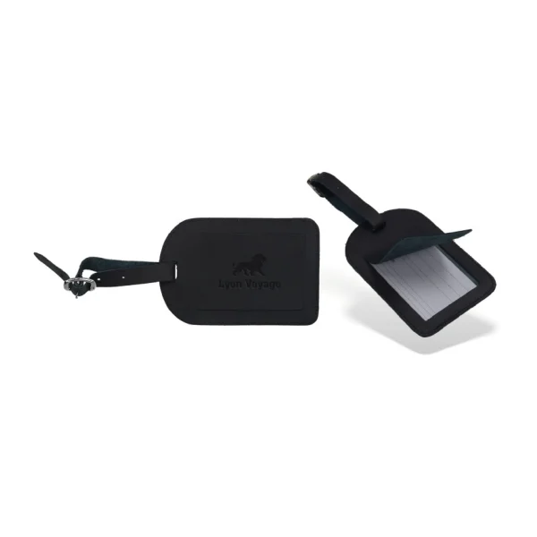 Étiquette bagage en cuir Made in France personnalisable