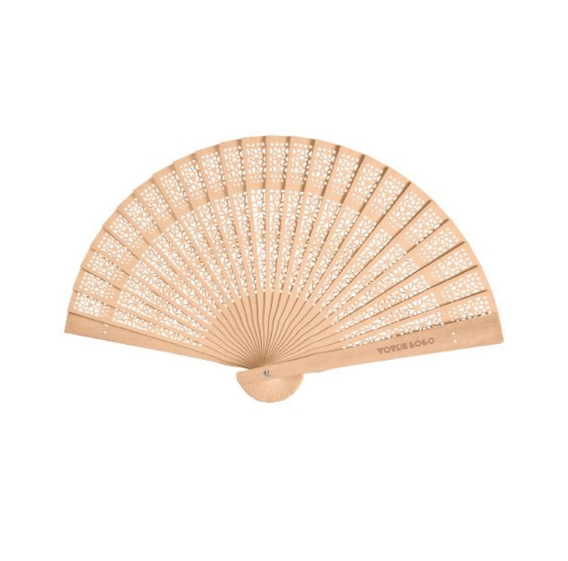 eventail-bois-chic-personnalisable Eventail en bois personnalisable