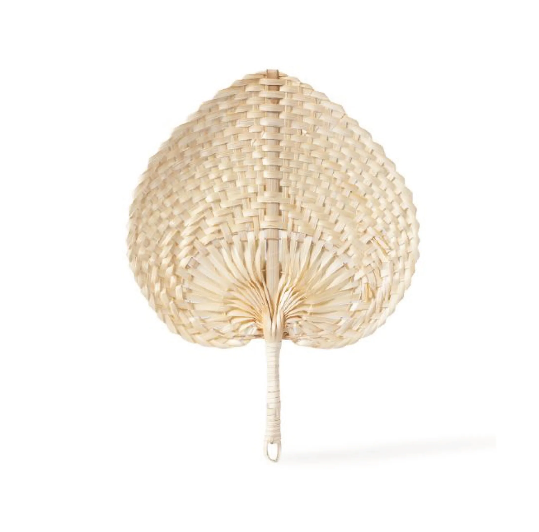 Éventail en paille personnalisable