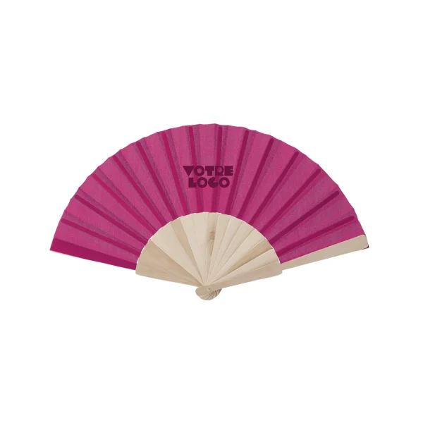 Éventail en polyester personnalisable