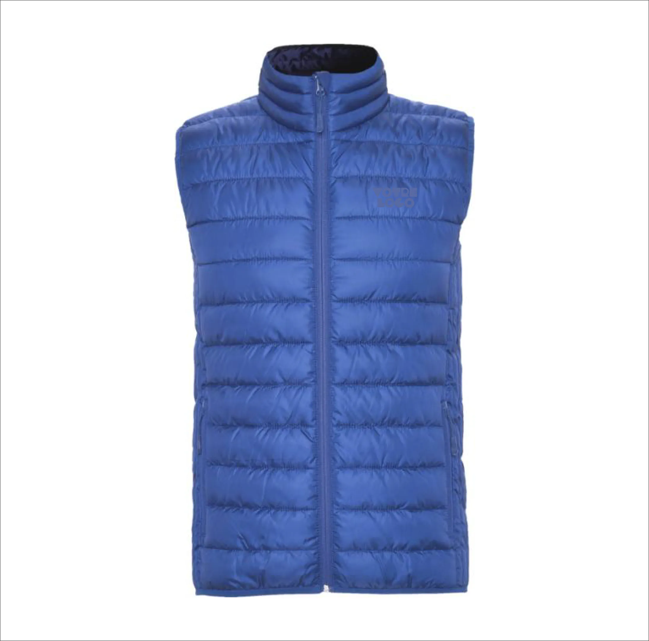 gilet-sans-manche-isolation-homme-personnalisable-bleu.webp Doudoune sans manches Homme personnalisable