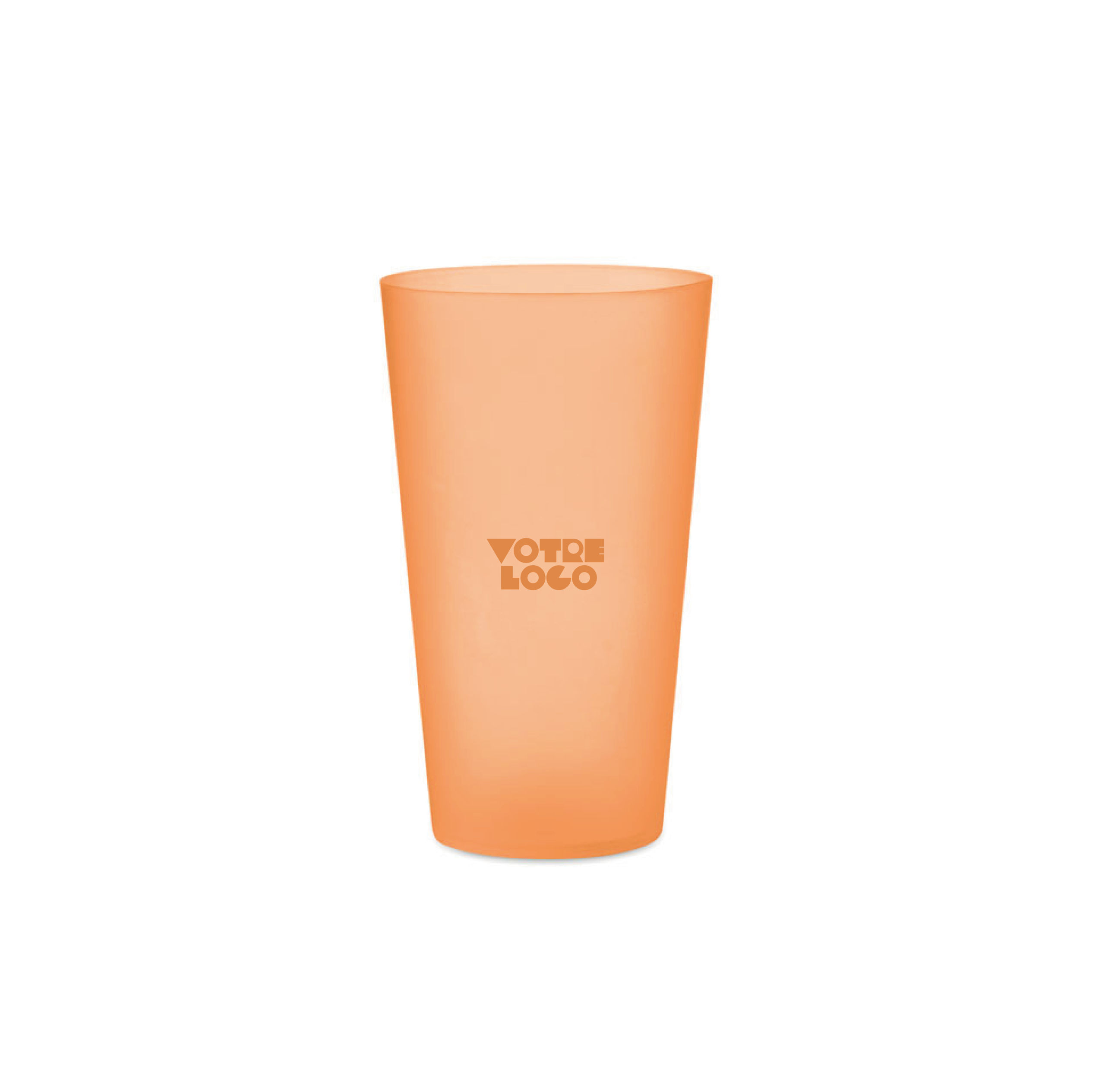 Gobelet réutilisable en PP 500ml personnalisable