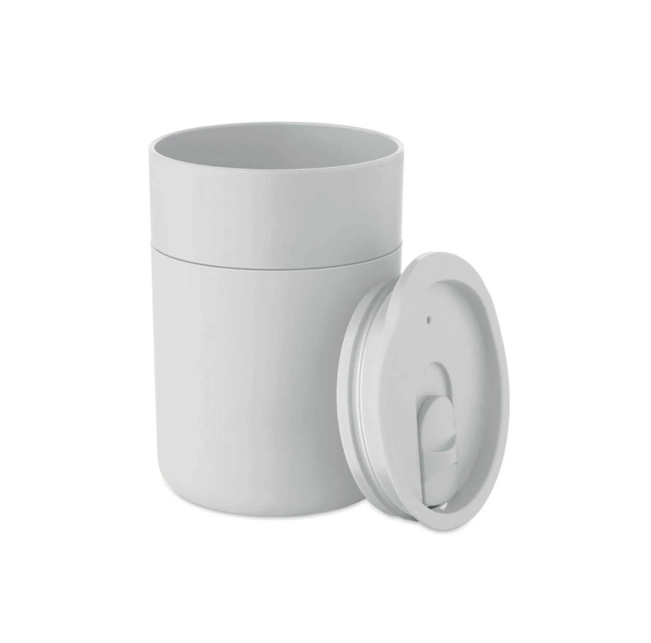 Gobelet take away en PP avec manchon en silicone personnalisable