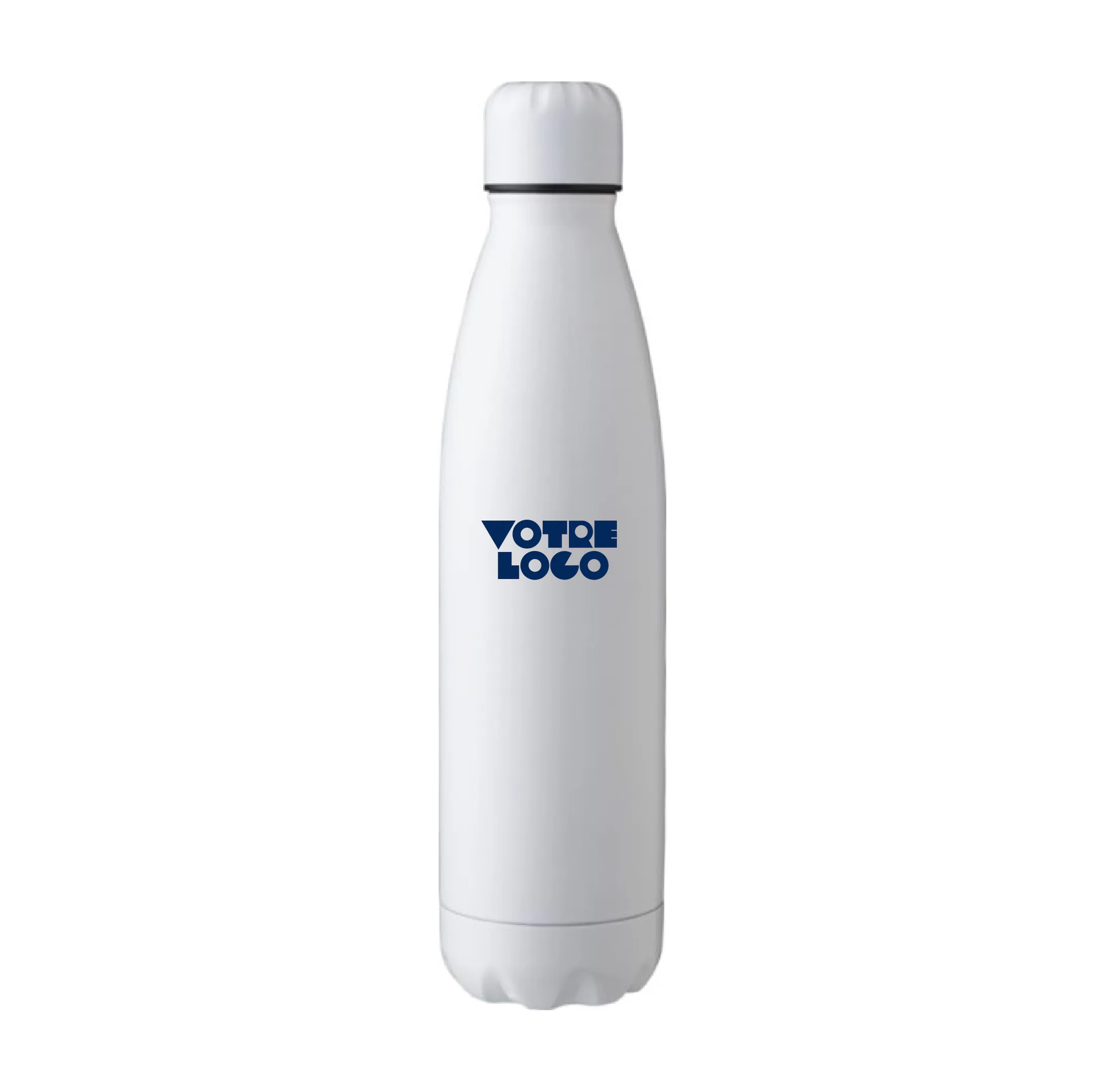 gourde-isotherme-double-paroi-500ml-personnalisable-blanc Gourde isotherme double paroi de 500 ml en acier inoxydable personnalisable
