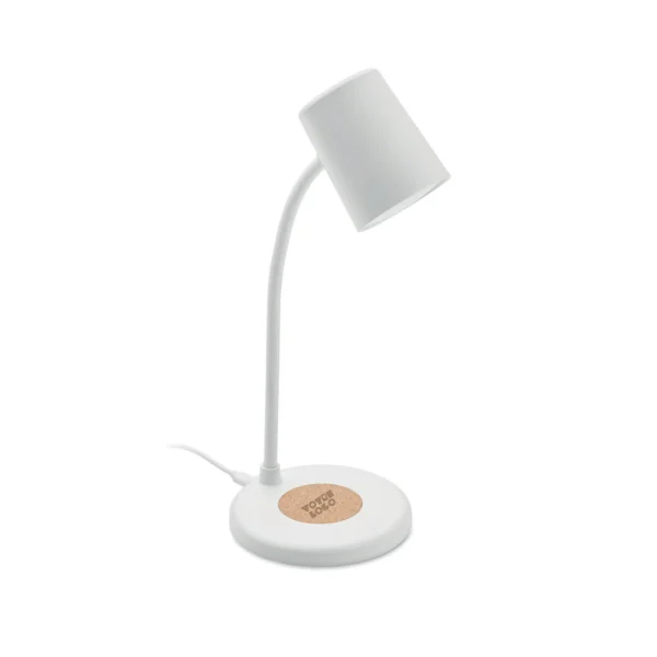 Lampe de bureau 15W à chargement et haut-parleur personnalisable