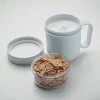 lunchbox-bleue-clair-petit-dejeuner-double-yaourt-cereales-personnalisable Lunch box petit-déjeuner personnalisable