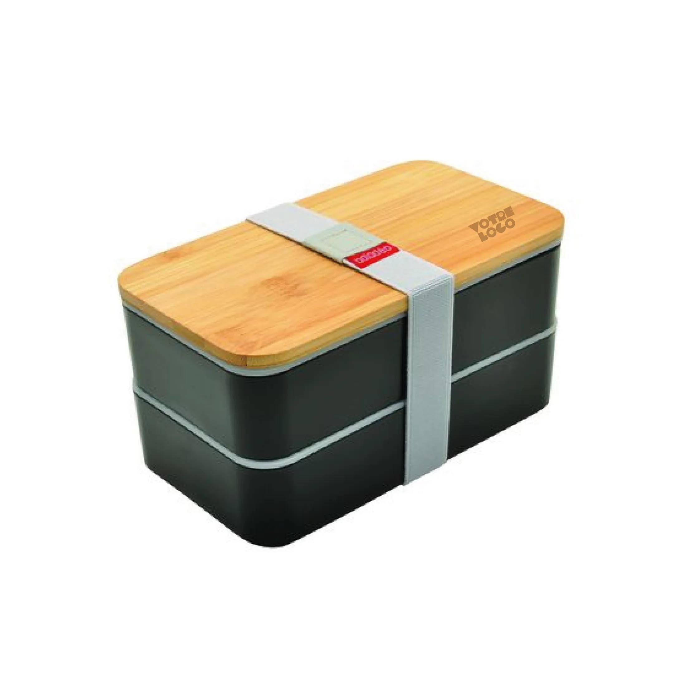 lunchbox-double-noir-bambou-personnalisable Lunchbox personnalisable