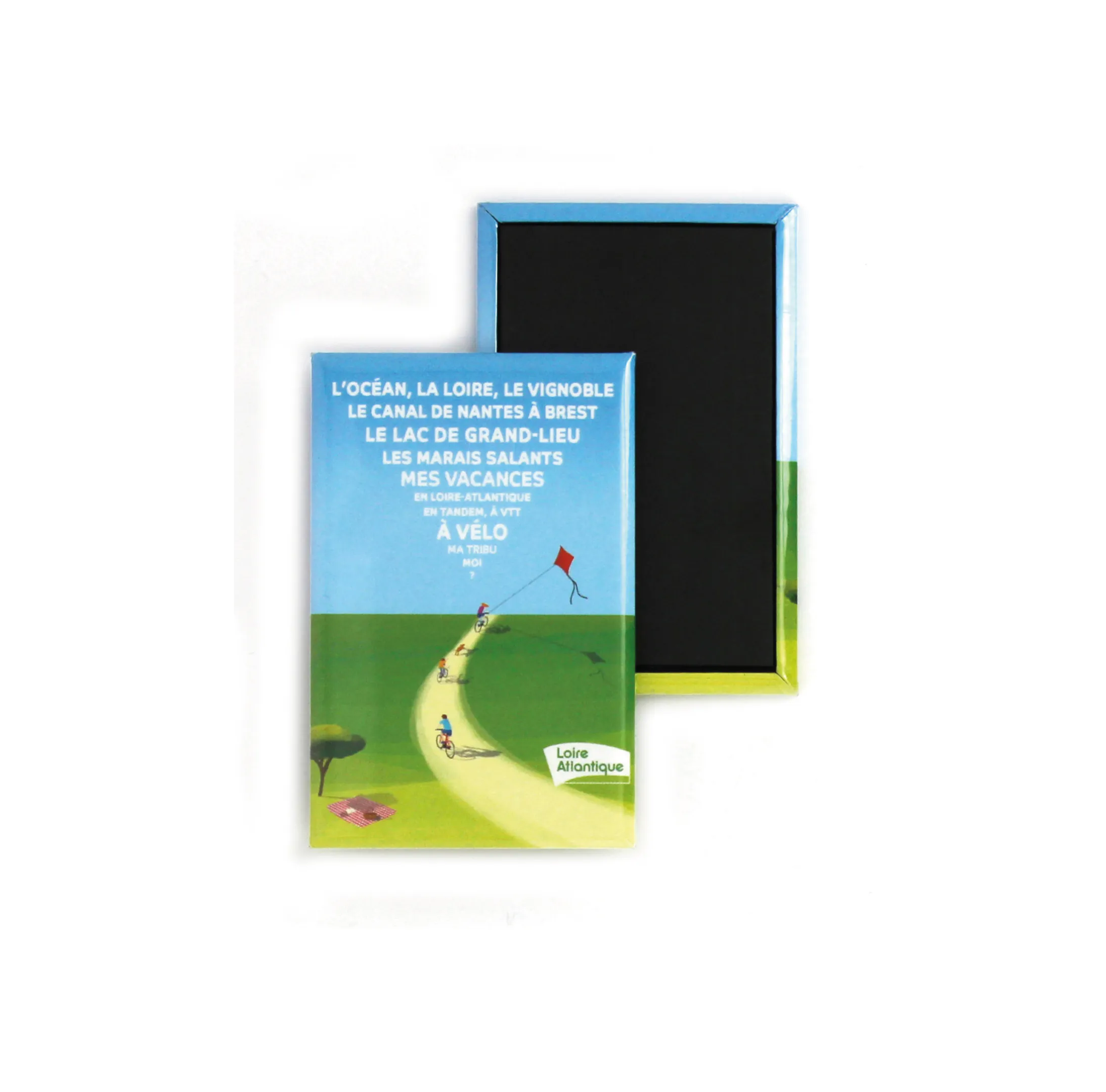 Magnet rectangulaire 100% Made in France personnalisable