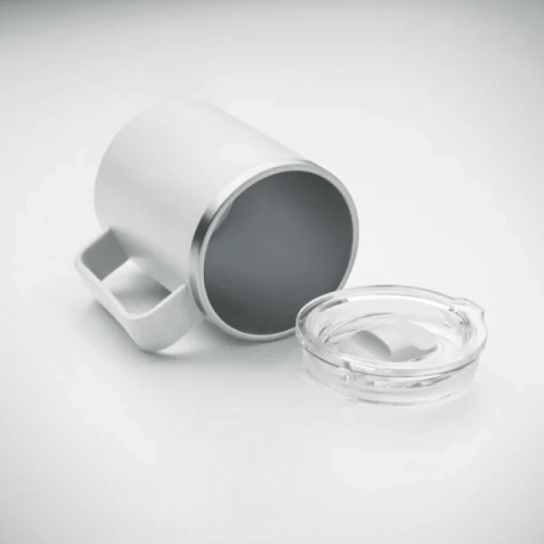 Mug à double paroi recyclé 400 ml personnalisable