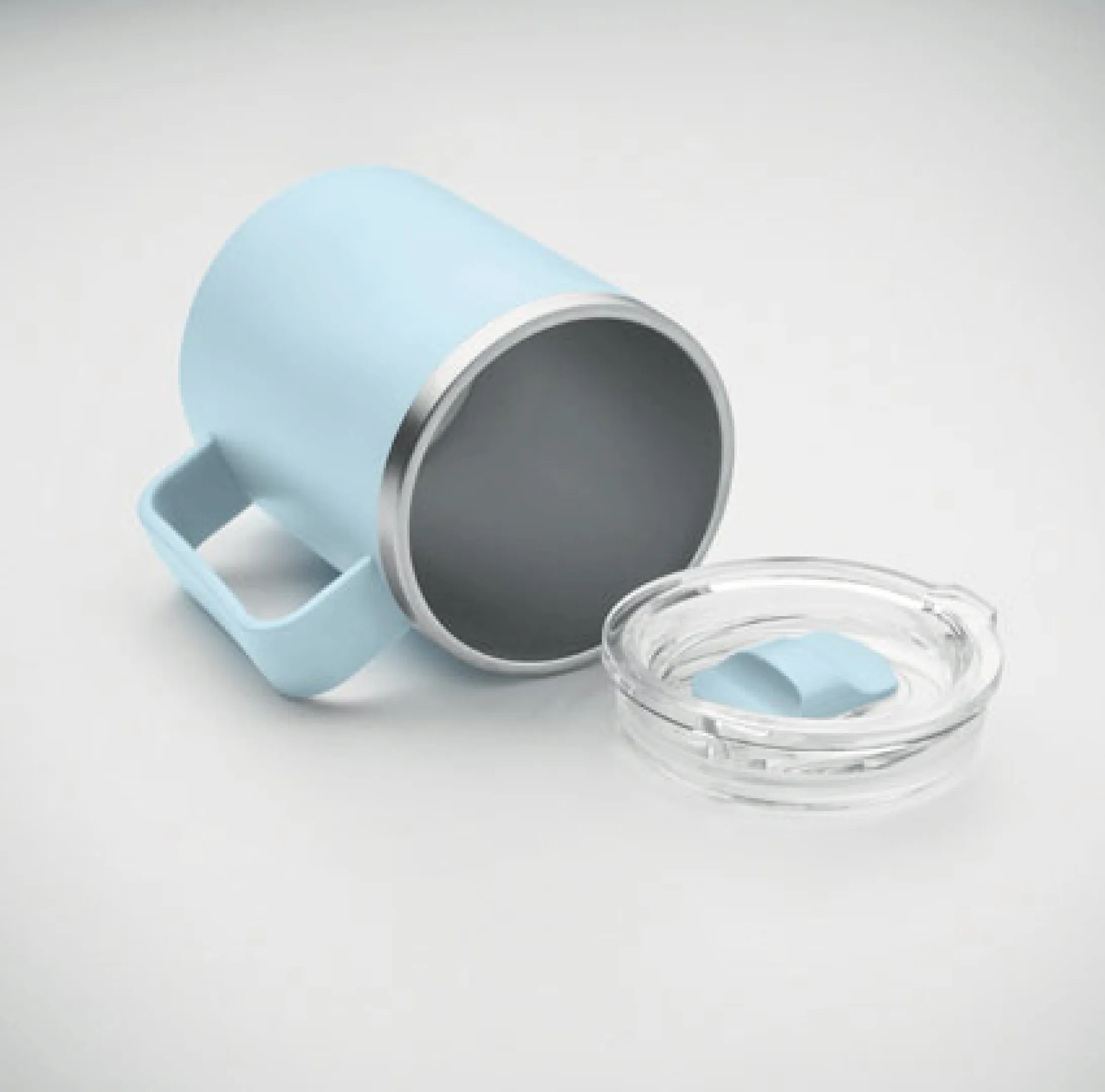 Mug à double paroi recyclé 400ml personnalisable