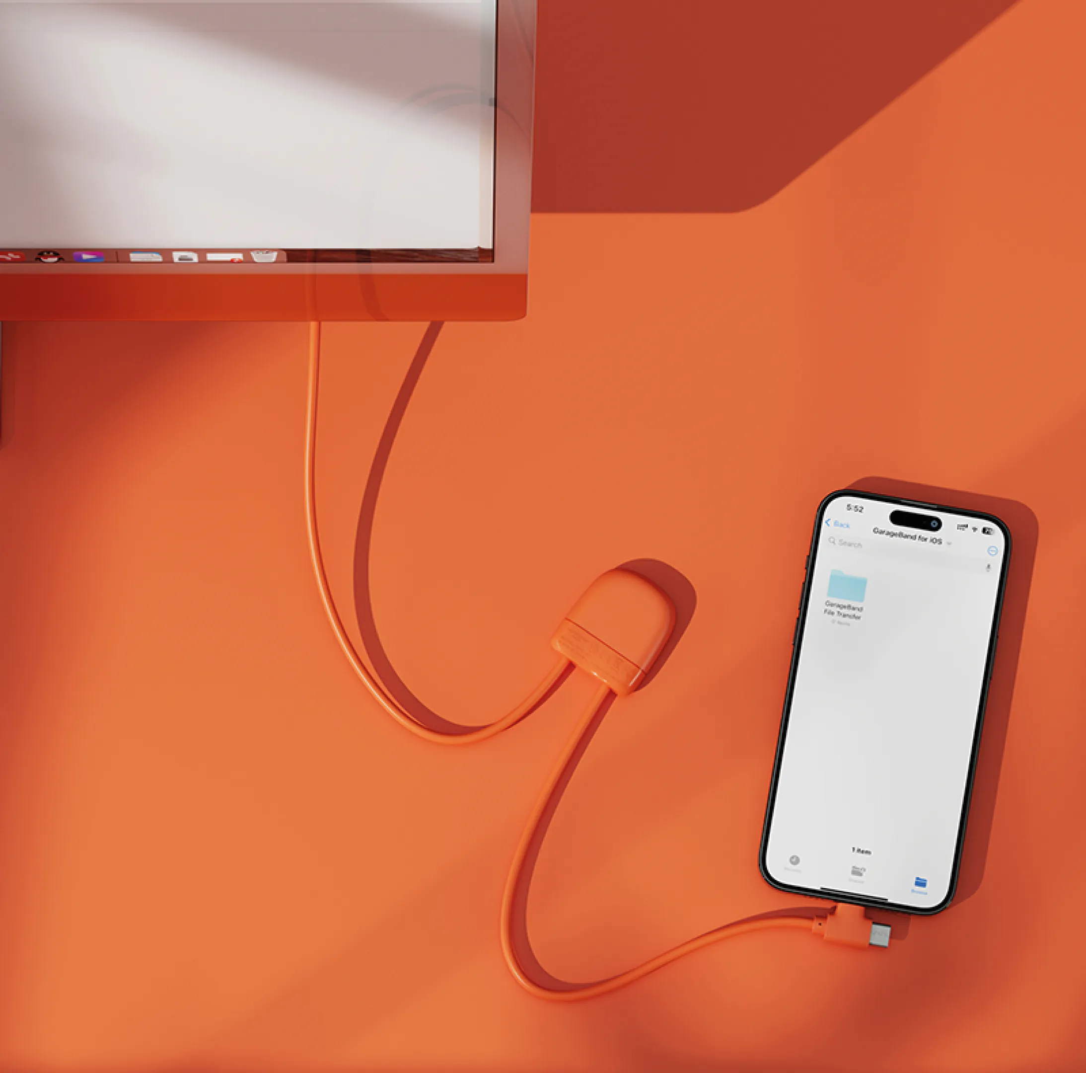 multi-cable-orange-personnalisable Câble multi-adaptateur personnalisable