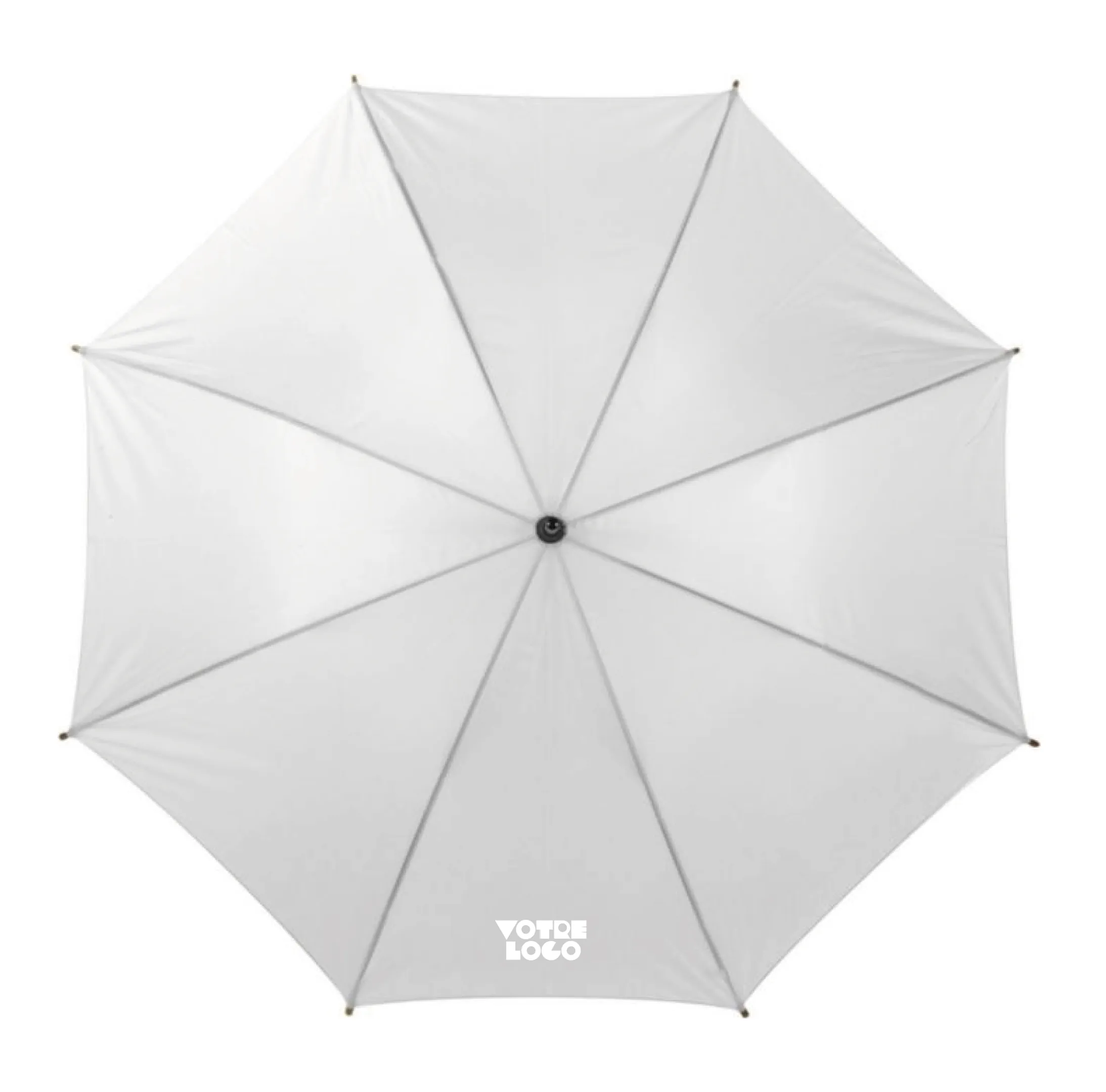 parapluie-golf-automatique-blanc-personnalisable.webp Parapluie golf automatique personnalisable
