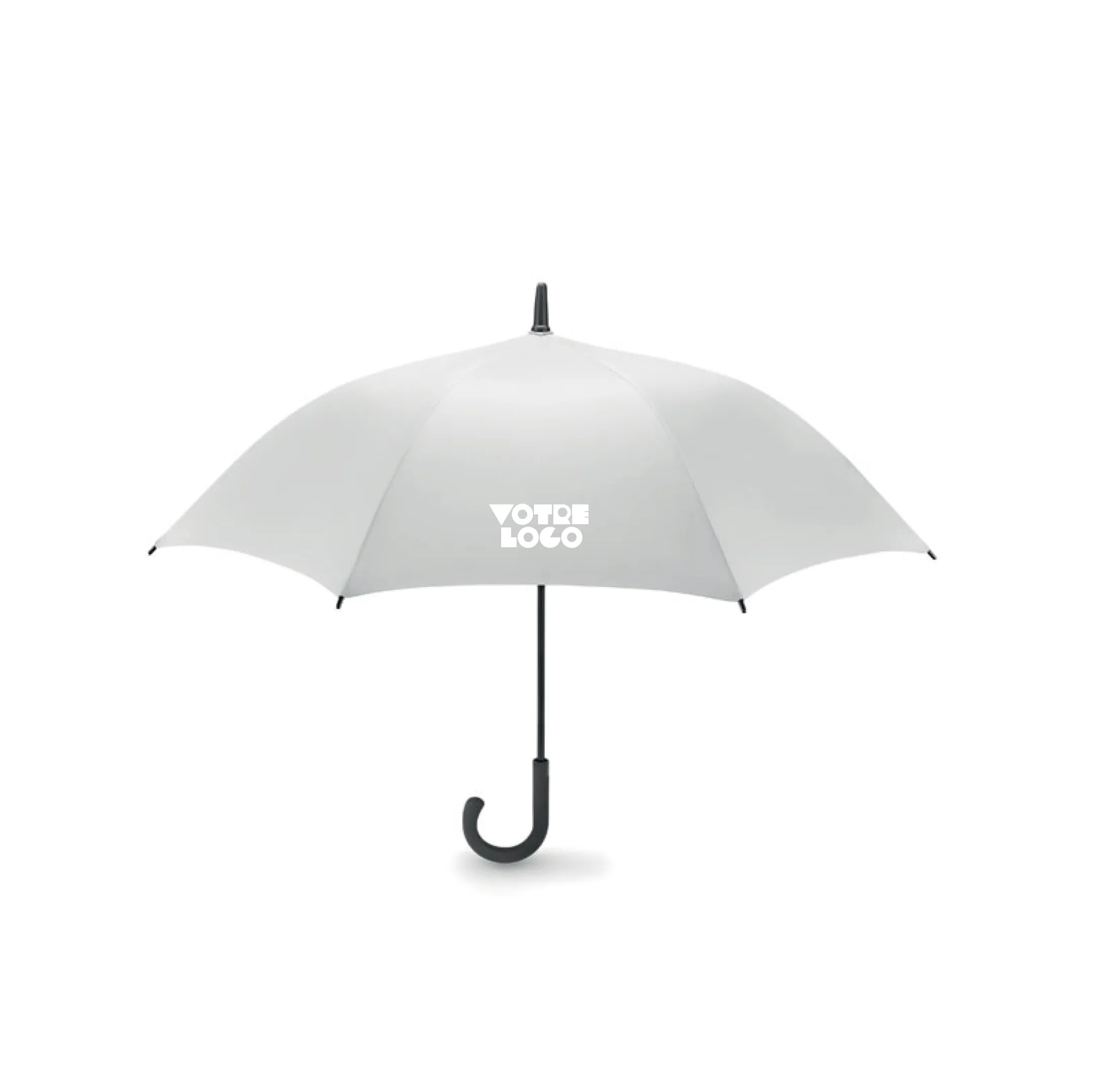 parapluie-ouverture-auto-blanc-personnalisable.webp Parapluie tempête ouverture auto personnalisable