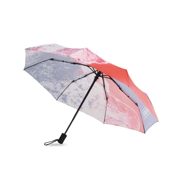 Parapluie pliable ouverture et fermeture auto 100% personnalisable